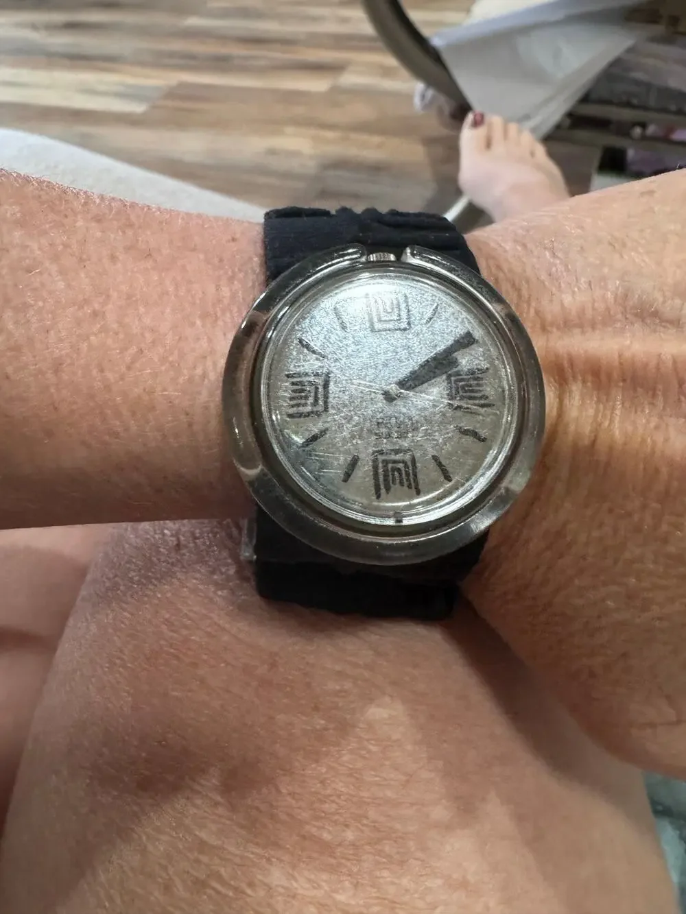 Vintage 1990s Swatch POP Watch – Black Strap – Swiss Made – Working